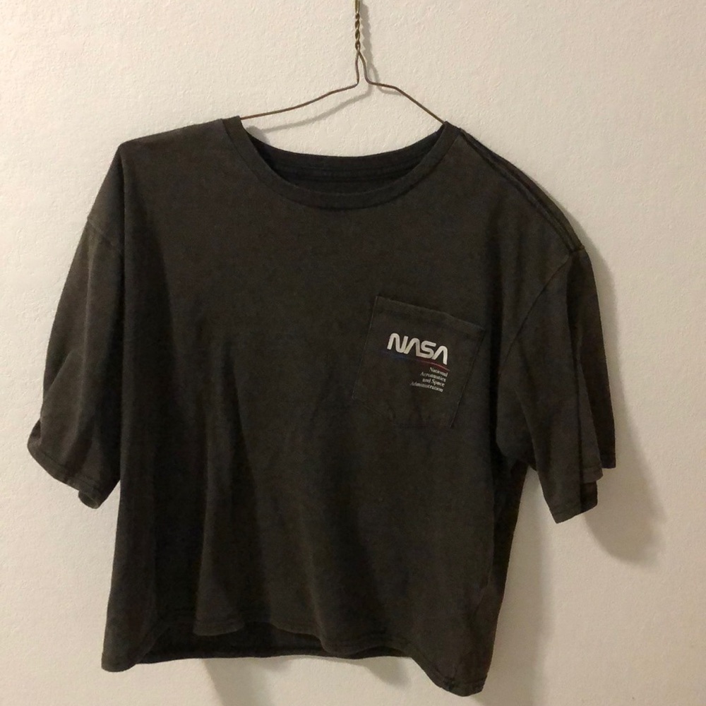 NASA cropped tee
